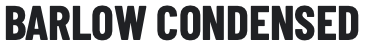 Barlow Condensed sample