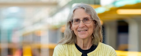 Professor Robin Cohen in the Davis Centre